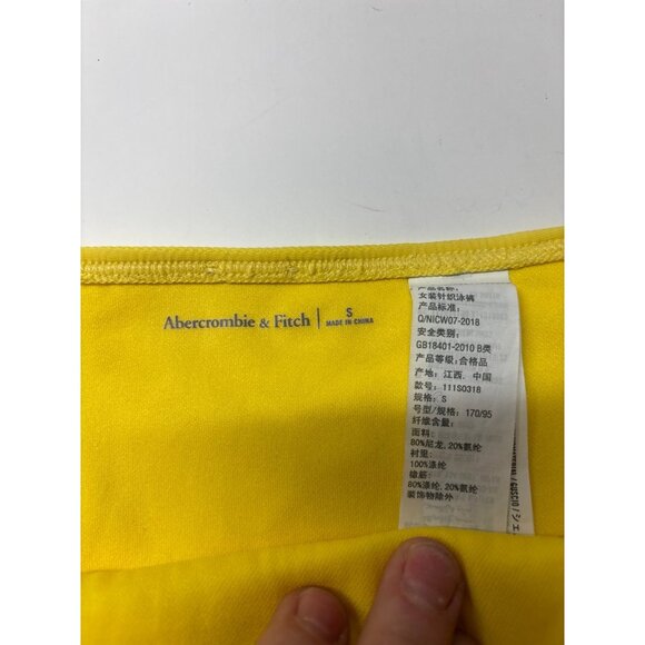 Abercrombie & Fitch Yellow Bikini Bottoms (small) - Picture 2 of 6